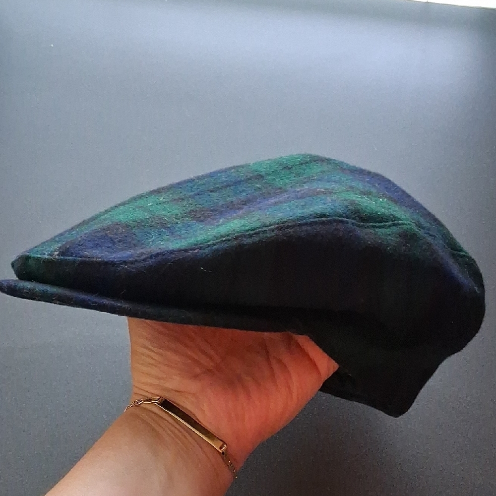 Vintage Pendleton Tartan Plaid Wool Kangol Hat XL